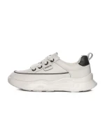 Pantofi Sport Dama din piele naturala BG01 WHITE | GALLOP