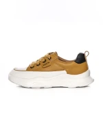 Pantofi Sport Dama din piele naturala BG01 YELLOW | GALLOP