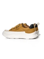 Pantofi Sport Dama din piele naturala BG01 YELLOW | GALLOP