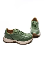Pantofi Sport Dama din piele naturala 2688 GREEN | ADVANCER