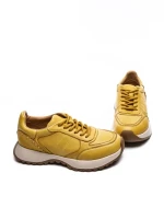 Pantofi Sport Dama din piele naturala 2688 YELLOW | ADVANCER