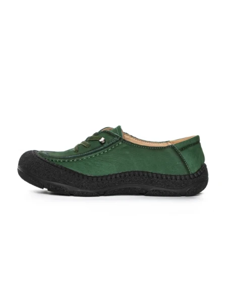 Pantofi Casual Dama din piele naturala 6708 GREEN | ADVANCER