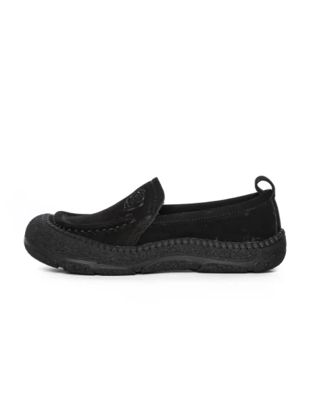 Pantofi Casual Dama din piele naturala 6705 BLACK | ADVANCER