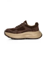 Pantofi Sport Dama din piele naturala 572101 COFFEE | ADVANCER