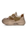 Pantofi Sport Dama din piele naturala 8003 APRICOT-YELLOW | FRANCO GERARDO