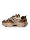 Pantofi Sport Dama din piele naturala 8003 APRICOT-COFFEE | FRANCO GERARDO