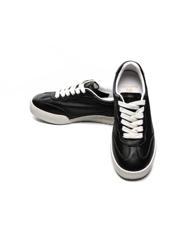 Pantofi Sport Dama din piele naturala 26A32 BLACK | FRANCO GERARDO