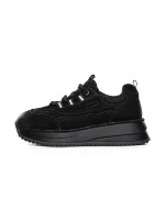 Pantofi Sport Dama din piele naturala A006 BLACK | ADVANCER