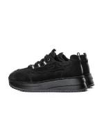 Pantofi Sport Dama din piele naturala A006 BLACK | ADVANCER