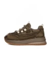 Pantofi Sport Dama din piele naturala A006 KHAKI | ADVANCER