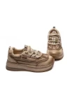 Pantofi Sport Dama din piele naturala A006 APRICOT | ADVANCER