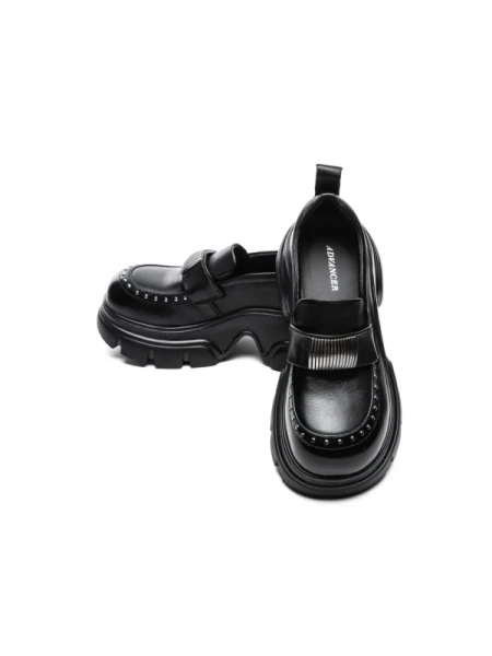 Pantofi Casual Dama din piele naturala 3217 BLACK | ADVANCER