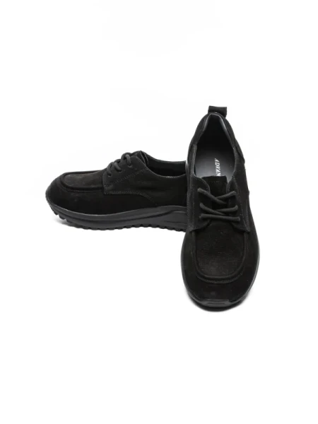 Pantofi Casual Dama din piele naturala 53661 BLACK | ADVANCER