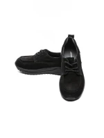 Pantofi Casual Dama din piele naturala 53661 BLACK | ADVANCER