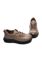 Pantofi Sport Dama din piele naturala N503 APRICOT | ADVANCER
