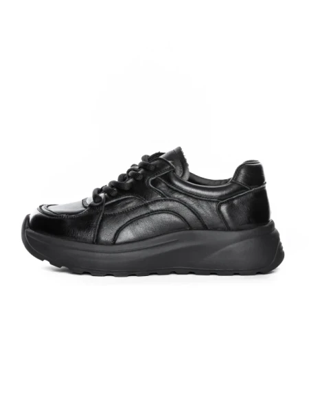 Pantofi Sport Dama din piele naturala S5353 BLACK | ADVANCER