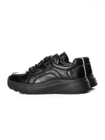 Pantofi Sport Dama din piele naturala S5353 BLACK | ADVANCER