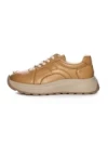 Pantofi Sport Dama din piele naturala S5353 YELLOW | ADVANCER