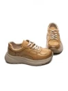 Pantofi Sport Dama din piele naturala S5353 YELLOW | ADVANCER
