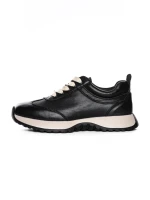 Pantofi Sport Dama din piele naturala 3708-1 BLACK | ADVANCER