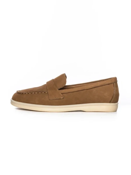 Pantofi Casual Dama din piele naturala 26A39 APRICOT | ADVANCER