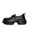 Pantofi Casual Dama din piele naturala 10821 BLACK | ADVANCER