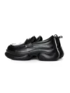Pantofi Casual Dama din piele naturala 10821 BLACK | ADVANCER