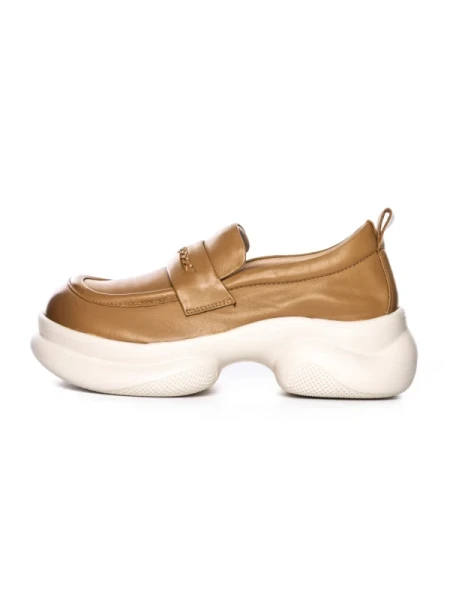 Pantofi Casual Dama din piele naturala 10821 YELLOW | ADVANCER