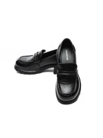 Pantofi Casual Dama din piele naturala 25N88 BLACK | ADVANCER