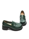 Pantofi Casual Dama din piele naturala 25N88 GREEN | ADVANCER