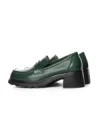 Pantofi Casual Dama din piele naturala 25N88 GREEN | ADVANCER