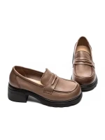 Pantofi Casual Dama din piele naturala 25N88 APRICOT | ADVANCER