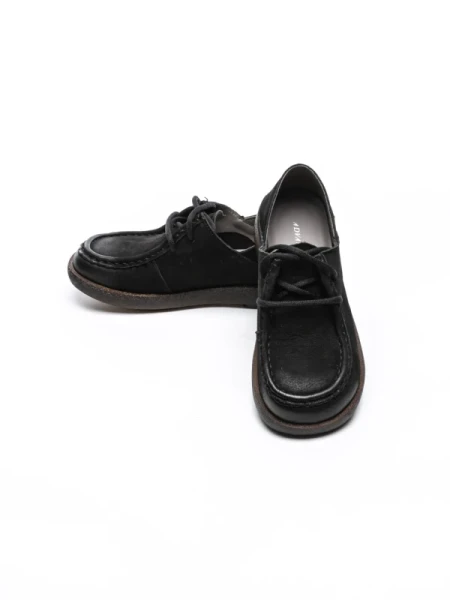 Pantofi Casual Dama din piele naturala 3852 BLACK | ADVANCER