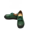 Pantofi Casual Dama din piele naturala 3852 GREEN | ADVANCER