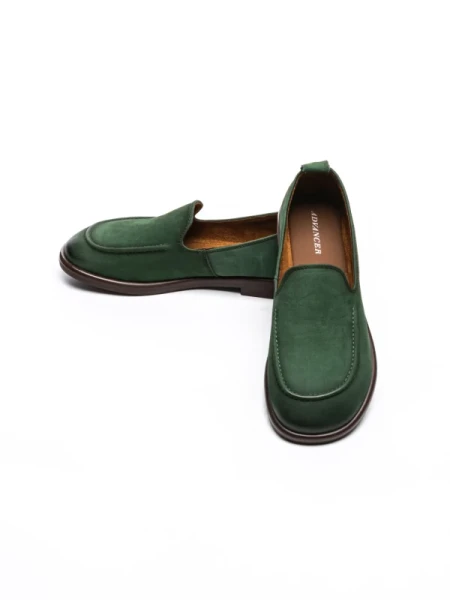 Pantofi Casual Dama din piele naturala 6150 GREEN | ADVANCER