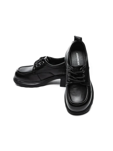 Pantofi Casual Dama din piele naturala 25N89 BLACK | ADVANCER