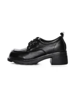 Pantofi Casual Dama din piele naturala 25N89 BLACK | ADVANCER
