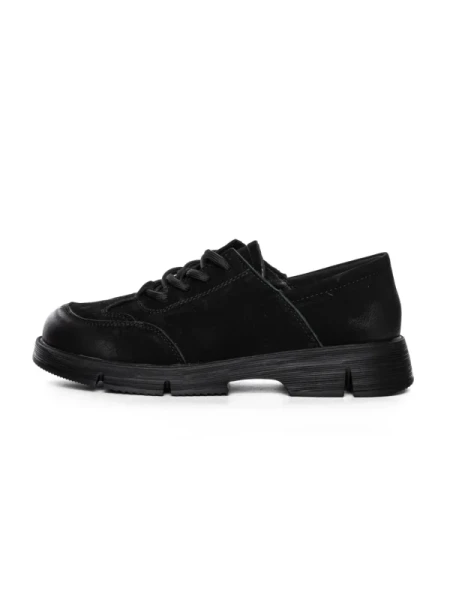 Pantofi Casual Dama din piele naturala 6886 BLACK | ADVANCER
