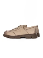 Pantofi Casual Dama din piele naturala 6886 CREAM | ADVANCER