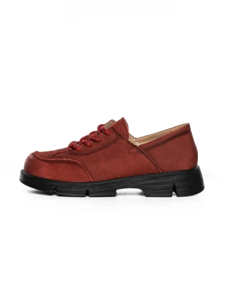 Pantofi Casual Dama din piele naturala 6886 RED | ADVANCER