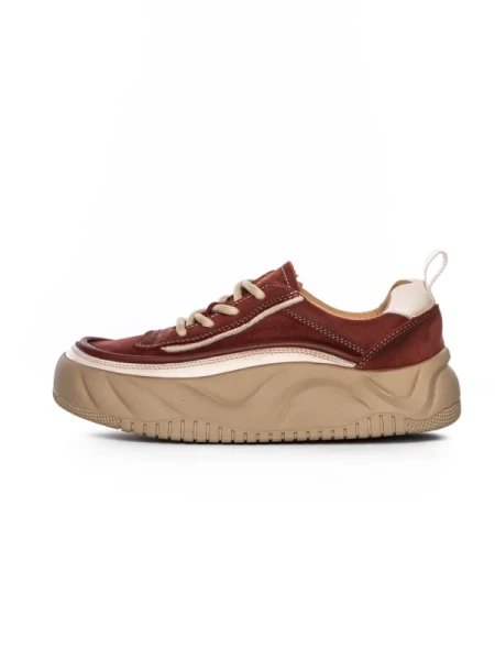 Pantofi Sport Dama din piele naturala 77006 RED | ADVANCER