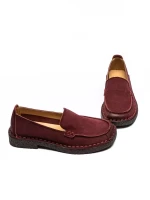 Pantofi Casual Dama din piele naturala 2881X RED | ADVANCER