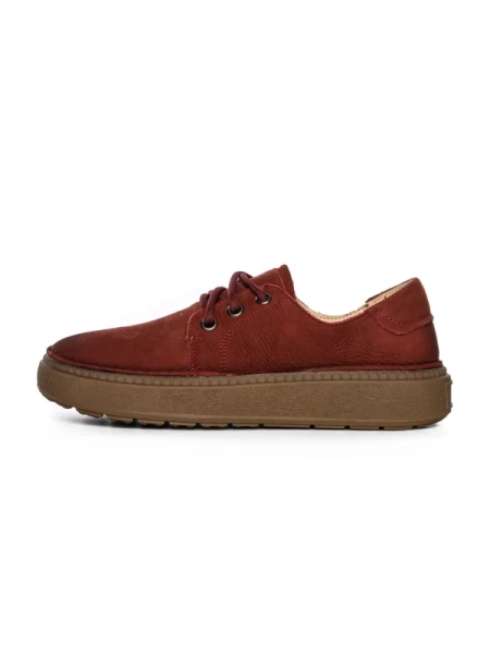Pantofi Casual Dama din piele naturala 663-1 RED | ADVANCER