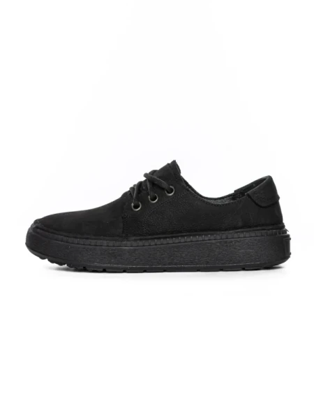Pantofi Casual Dama din piele naturala 663-1 BLACK | ADVANCER