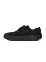 Pantofi Casual Dama din piele naturala 663-1 BLACK | ADVANCER