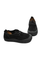 Pantofi Casual Dama din piele naturala KM5169 BLACK | ADVANCER