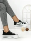 Tenisi Dama 810-4A BLACK-WHITE | RED JIN