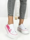 Tenisi Dama 810-4D WHITE-PINK | RED JIN