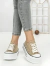Tenisi Dama 804-4B BEIGE | RED JIN