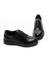 Pantofi Casual Dama din piele naturala 3218Q03 BLACK | FORMAZIONE